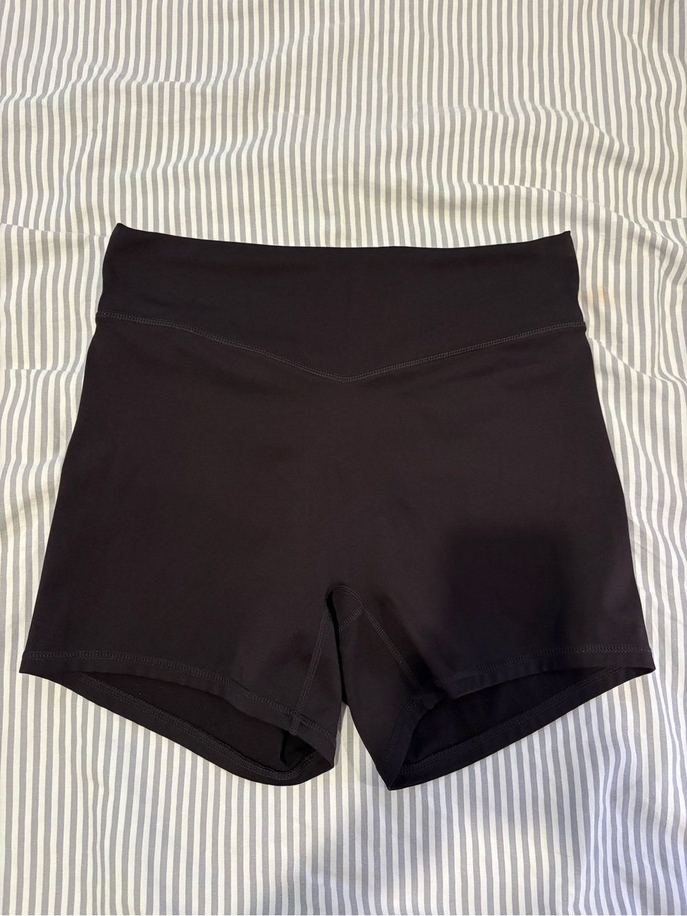 High-Rise Black Athletic Women’s Shorts - OG Vitality